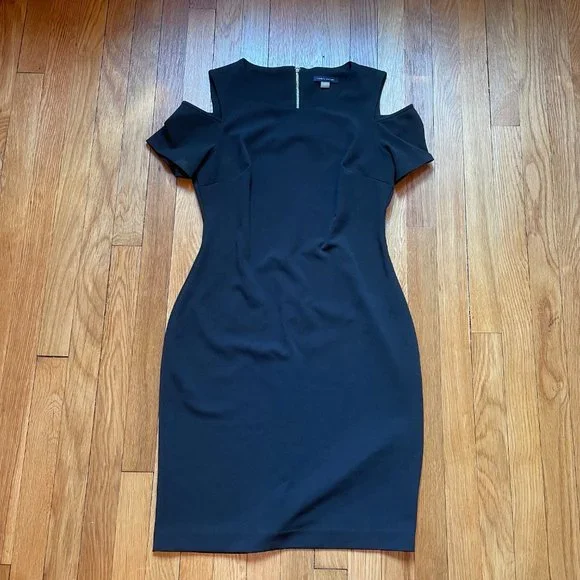 Tommy Hilfiger Women's Cold Shoulder Dress, Size 8 - Picture 3 of 9